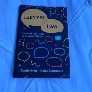 They Say I Say English Book